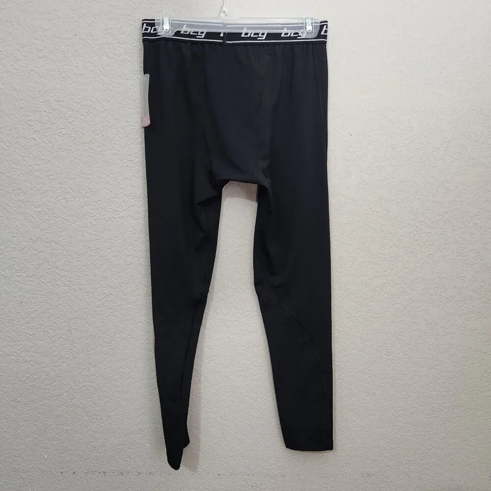 BCG Black Thermal Cold Weather Performance Base Layer Pants XL 18/20 Boys